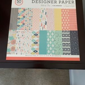 Bundle of two different Scrapbooking paper sets